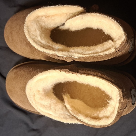 NWOT Bearpaw Women's Toni Zip Side Brown Platform Size 9 Boot - Picture 13 of 14